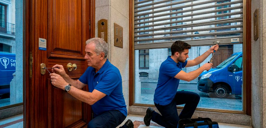 Reparación cerrojo AZBE en Madrid