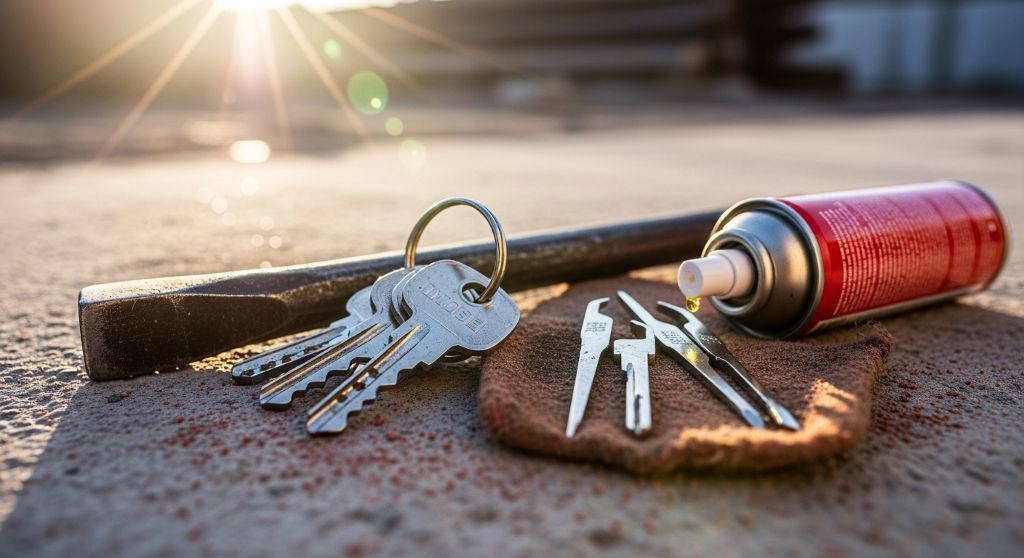 Reparación cerrojo AZBE en Ribatejada